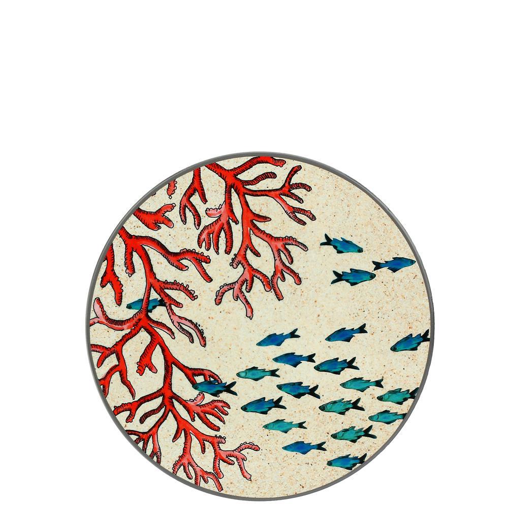 Rose & Tulipani Sea Life Coral Trivet